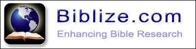 Biblize &mdash; Enhancing Bible Research