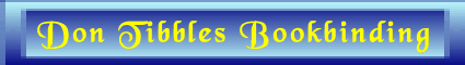 Don Tibbles Bookbinding